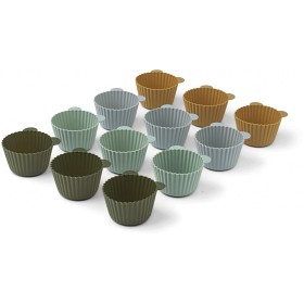 Bild på Liewood Jerry Muffinsformar12-p (Green multi mix)