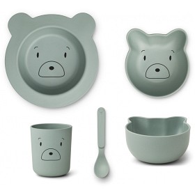 Bild på Liewood Joana Babyset (Mr Bear Peppermint)