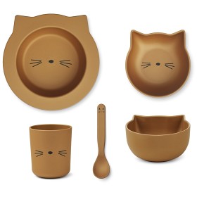 Bild på Liewood Joana Babyset (Cat Golden Caramel)