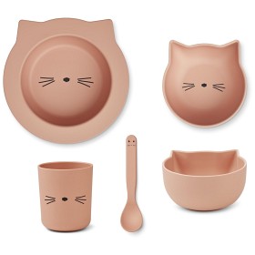 Bild på Liewood Joana Babyset (Cat Rose Blush)