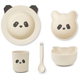 Bild på Liewood Joana Babyset (Panda Creme de la creme)
