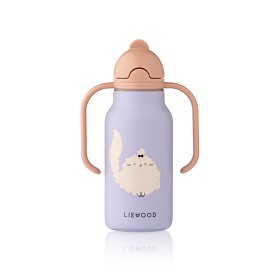 Bild på Liewood Kimmie Babyflaska 250 ml Cat (Warm Lilac)