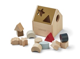 Bild på Liewood Ludwig Plocklåda Hus (Multi Mix)