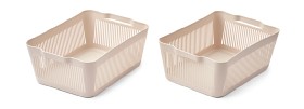 Bild på Liewood Makeeva Förvaringskorg 2-pack L (Sandy)