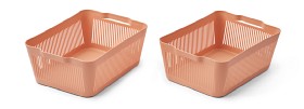 Bild på Liewood Makeeva Förvaringskorg 2-pack L (Tuscany Rose)