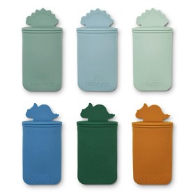 Bild på Liewood Malik Glassformar 6-pack Dino (Peppermint Mix)