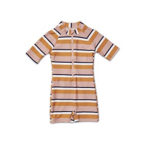 Bild på Liewood Max UV-dräkt (Rose/Mustard Stripe)