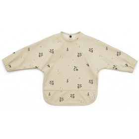 Bild på Liewood Merle Haklapp med ärm (Peach/Sea Shell Mix)