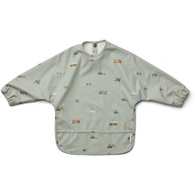 Bild på Liewood  Merle Haklapp med ärm (Vehicles/Dove Blue Mix)