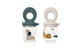 Bild på Liewood Miranda Food Feeder 2-Pack All Together (Sandy)