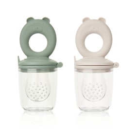 Bild på Liewood Miranda Food Feeder 2-Pack (Faune Green/Sandy)
