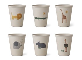 Bild på Liewood Muggset Gertrud 6-pack (Safari Sandy mix)