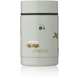 Bild på Liewood Nadja Mattermos Vehicles (Dove Blue Mix)