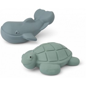 Bild på Liewood Ned Badleksaker 2-p (Peppermint/Whale Blue)