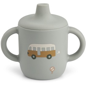 Bild på Liewood Neil Spillfri Mugg (Vehicles/Dove Blue)