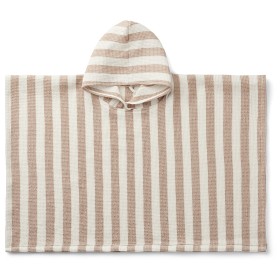 Bild på Liewood Paco Badponcho (Pale Tuscany/Creme de la creme) Brun/Vit