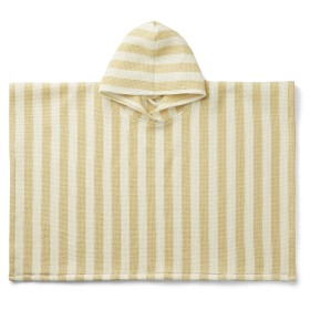 Bild på Liewood Paco Badponcho (Wheat Yellow/Creme de la creme) Gul/Vit