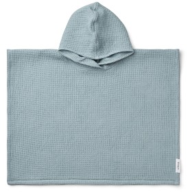 Bild på Liewood Paco Badponcho Strl 5-6 år (Sea Blue)