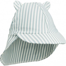 Bild på Liewood Senia Solhatt UV50+ (Sea blue/White)