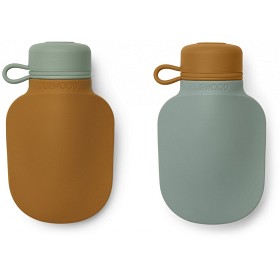 Bild på Liewood Silvia Smoothieflaska 2-p (Mustard/ Peppermint mix)