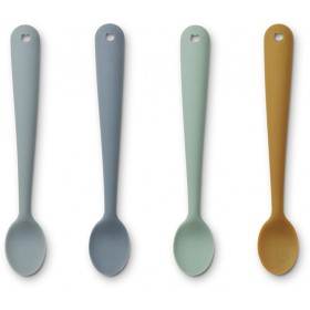 Bild på Liewood Siv Skedar 4-pack (Blue Mix)