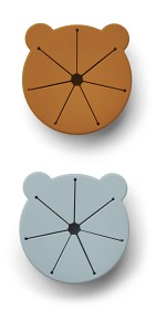 Bild på Liewood Snackskål Kelly 2 pack (Mr Bear Sea blue/Mustard)