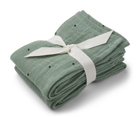 Bild på Liewood Snuttefilt Lewis 2-pack Peppermint (Grön)