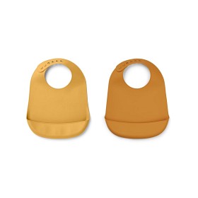 Bild på Liewood Tilda Haklapp 2-pack (Mustard)