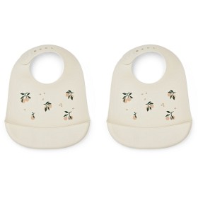 Bild på Liewood Tilda Haklapp 2-pack (Peach/Sea Shell)