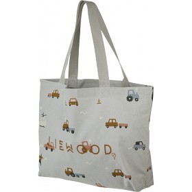 Bild på Liewood Tote bag (Vehicles/Dove Blue)