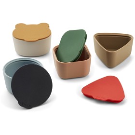 Bild på Liewood Toto Snackbox 4-pack (Multi Mix)