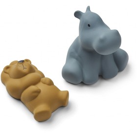 Bild på Liewood Vikky Badleksaker 2-pack Safari (Whale Blue Mix)