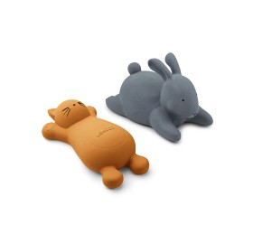 Bild på Liewood Vikky Badleksaker 2-pack (Katt Mustard)
