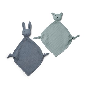 Bild på Liewood Yoko Snuttefilt 2-pack (Blue Mix)