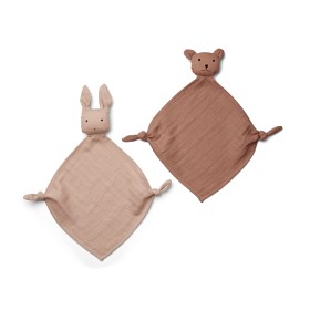 Bild på Liewood Yoko Snuttefilt 2-pack (Rose Mix)