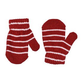 Bild på Lindberg Vantar Magic Wool Stripes Röd