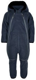 Bild på Lindberg Vindel Babyoverall Vindfleece (Navy)