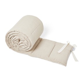 Bild på Little Anki Spjälskydd Linne (Beige)