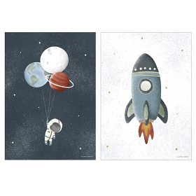 Bild på Little Dutch Poster A3 (Space)