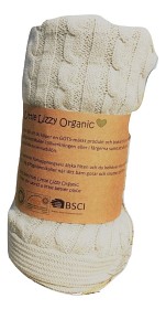 Bild på Little Lizzy Organic Dream Babyfilt (Vit)