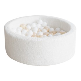 Bild på Little Louie Bollhav Plysch 90x30 cm (Off-white)