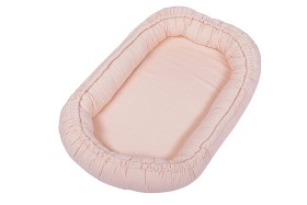Bild på Little Louie Lovisa Babynest Muslin (Beige)