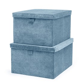 Bild på Little Louie Philip Förvaringsboxar 2-pack (Aqua)