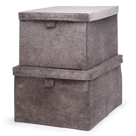 Bild på Little Louie Philip Förvaringsboxar  2-pack (Brun)
