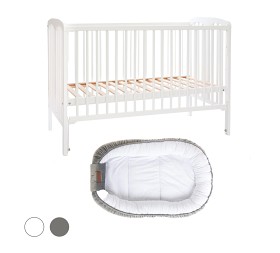 Bild på Little Louie Sofia Spjälsäng och Mantulien Babynest Linn