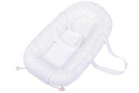 Bild på Little Louie Vanessa Babynest med handtag (Vit)