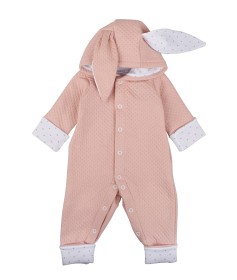 Bild på LIVLY Bunny Overall (Mauve Jacquard)