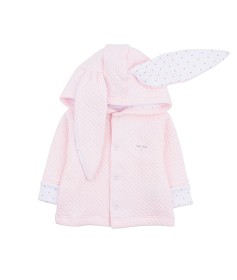 Bild på LIVLY Classic Bunny Cardigan (Pink/white)