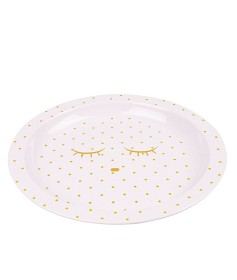 Bild på LIVLY Classic Tallrik (Pink/Gold dots)