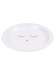 Bild på LIVLY Classic Tallrik (White/Silver dots)